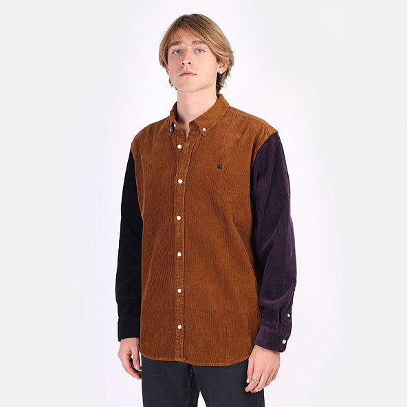 Рубашка Carhartt WIP L/S Triple Madison Cord Shirt