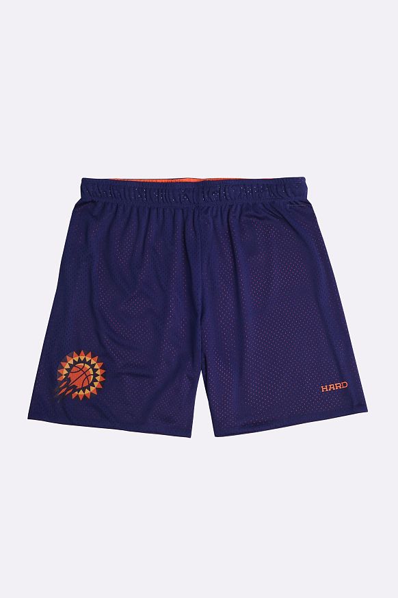 Мужские шорты Hard NBA Team Reversible Shorts (NBAteam13-blue-orange)