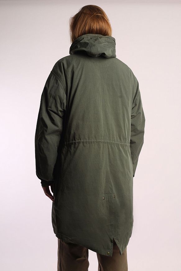 Мужская куртка FrizmWORKS Fishtail Parka (FWOT002-olive) - фото 5 картинки