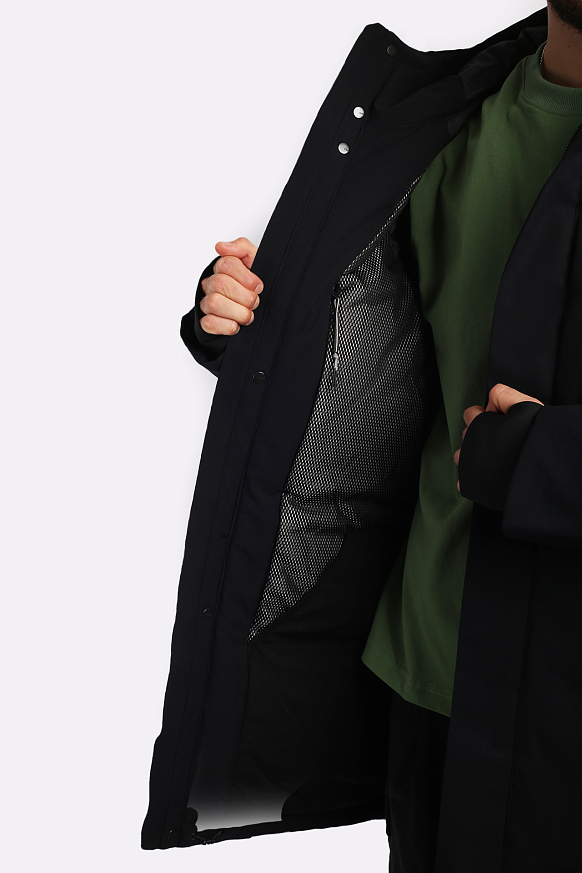 Мужская куртка KRAKATAU Dsup Technical Parka (Qm436-1-черный) - фото 8 картинки