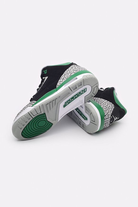Женские кроссовки Jordan 3 Retro (GS) (398614-030) - фото 2 картинки