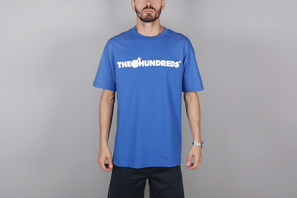 Мужская футболка The Hundreds Forever Bar T-Shirt (T11F101111-royal blue)