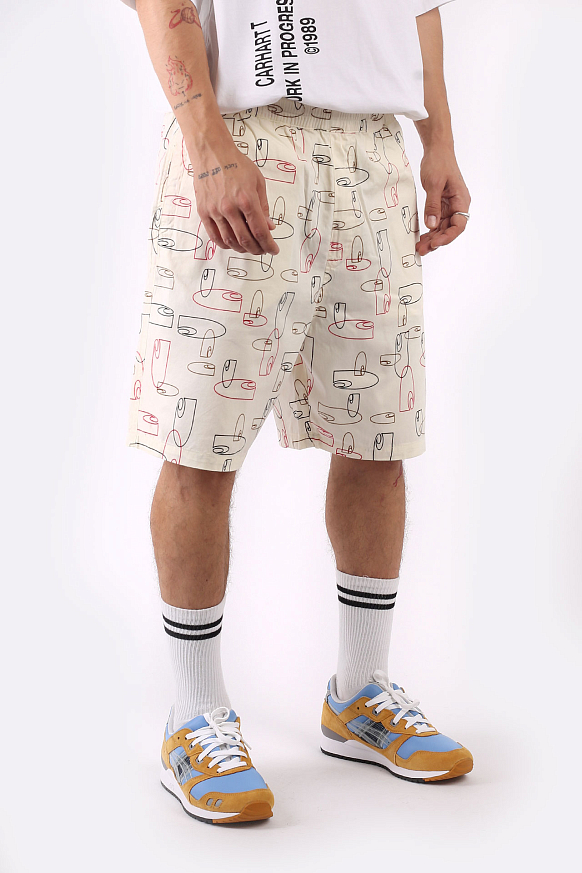 Мужские шорты Carhartt WIP Sumor Short (I031662-wax) - фото 4 картинки