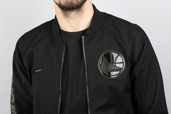 Мужская куртка Nike Golden State Warriors Modern (860800-010) - фото 2 картинки