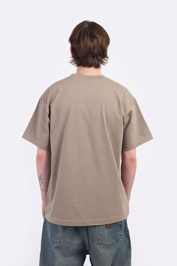 Мужская футболка Sneakerhead Small Logo Tee (Snkrhd-haki-small-logo) - фото 4 картинки