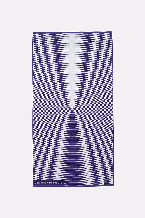 Полотенце Stussy Psychedelic Beach Towel (138766-purple) - фото 2 картинки