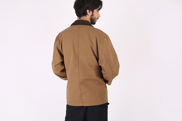 Мужская куртка Carhartt WIP Michigan Coat (I026480-hlt brown) - фото 8 картинки
