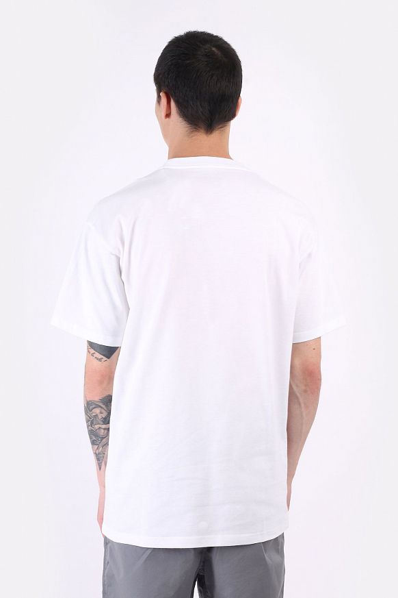 Мужская футболка Carhartt WIP S/S Kogancult Crystal T-Shirt (I029633-white) - фото 4 картинки