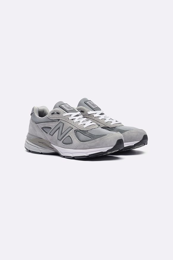 Мужские кроссовки New Balance 990v4 Made in USA (U990GR4) - фото 2 картинки