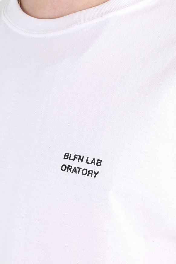 Мужская футболка BLFN LAB Yolo Tee (YOLO-white) - фото 3 картинки
