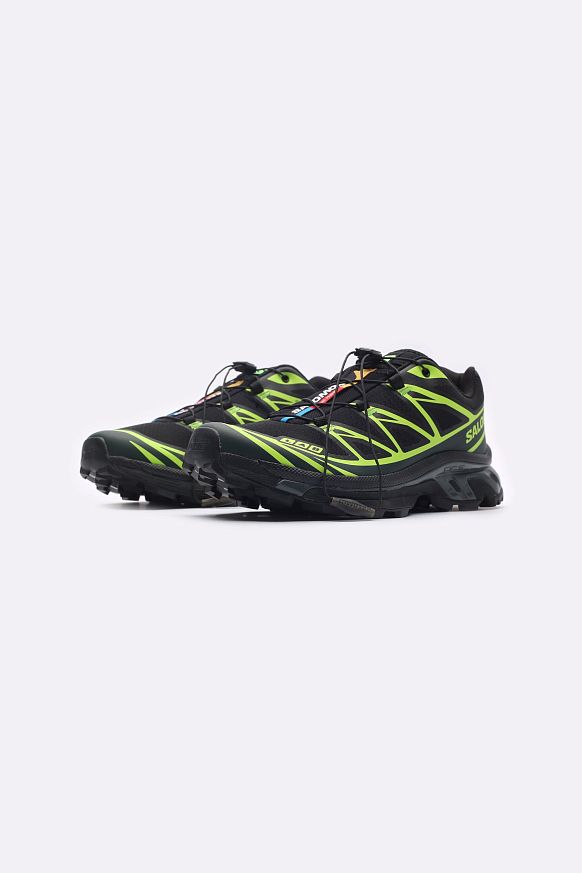 Мужские кроссовки Salomon XT-6 x atmos "Neon Tokyo" (L47583000) - фото 4 картинки