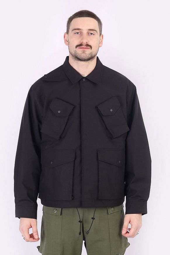 Мужская куртка Uniform Bridge 22FW Canadian Fatigue Jacket (22FW jacket-black) - фото 4 картинки