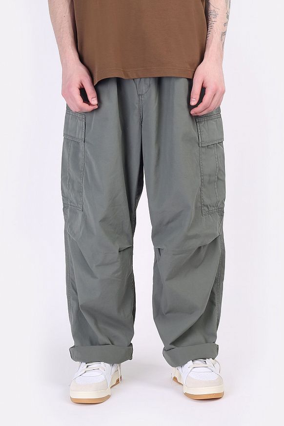 Мужские брюки Carhartt WIP Cole Cargo Pant (I030477-thyme) - фото 4 картинки