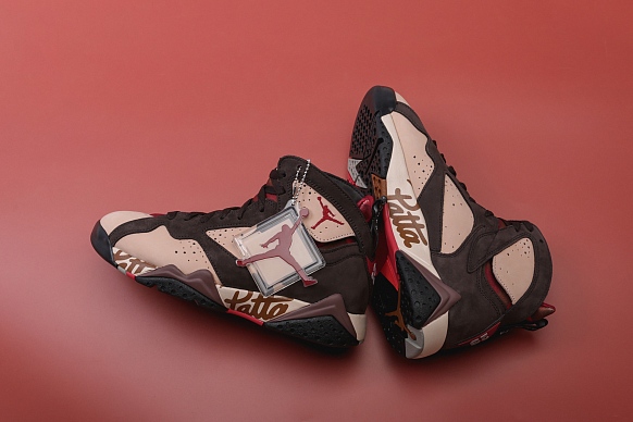 Мужские кроссовки Jordan 7 Retro Patta (AT3375-200) - фото 5 картинки