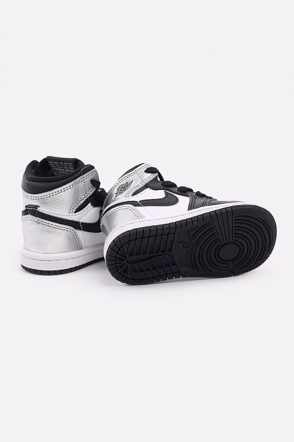 Детские кроссовки Jordan 1 High OG (TD) (CU0450-001) - фото 3 картинки