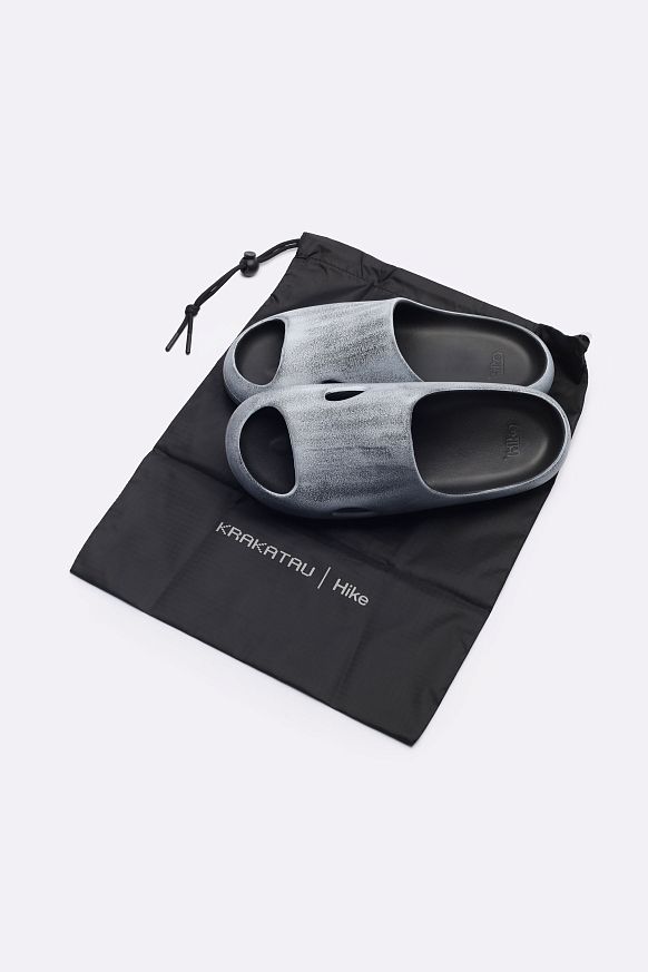 Мужские сланцы Hike x Krakatau Talc Slides (HK-SLD-01-relic gray) - фото 2 картинки
