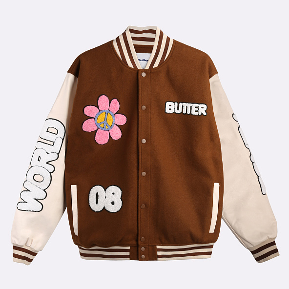 Куртка Butter Goods World Peace Varsity Jacket