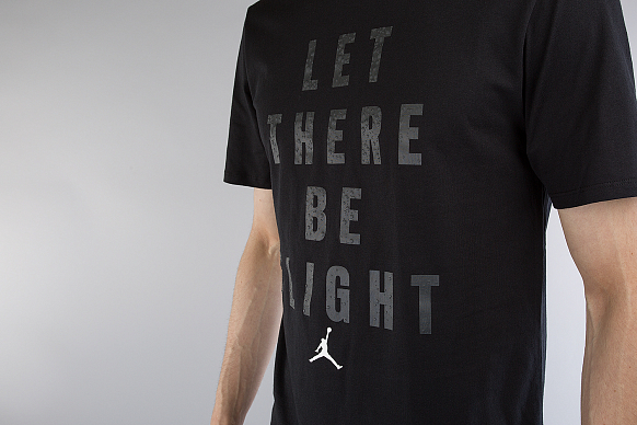 Мужская футболка Jordan Flight Tee (862433-010) - фото 4 картинки