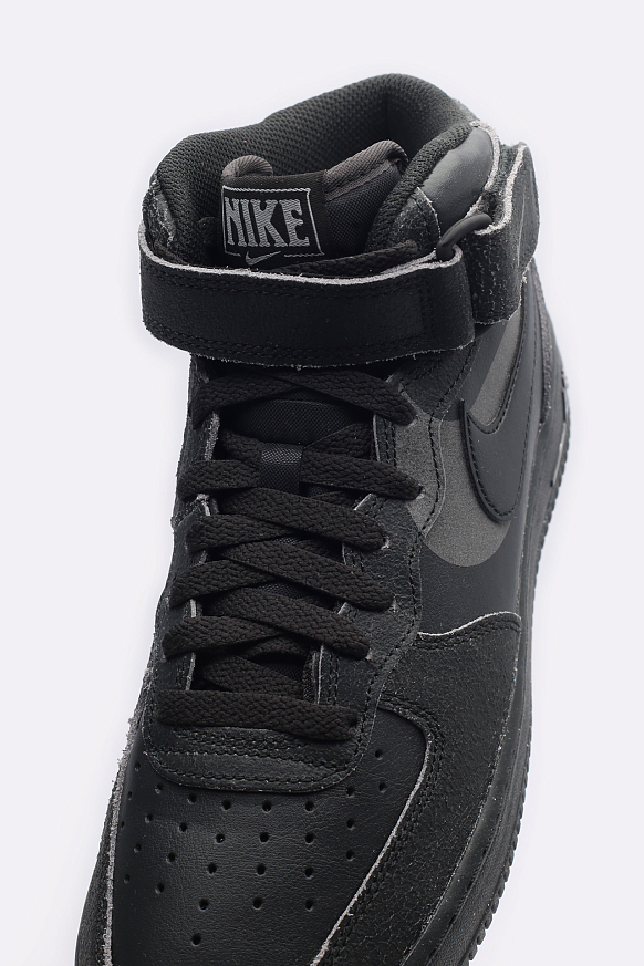 Мужские кроссовки Nike Air Force 1 Mid '07 LX (DQ7666-001) - фото 2 картинки