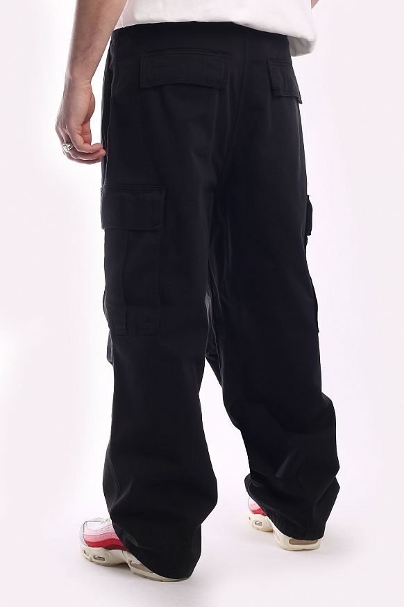 Мужские брюки Carhartt WIP Cole Cargo Pant (I031218-black) - фото 7 картинки