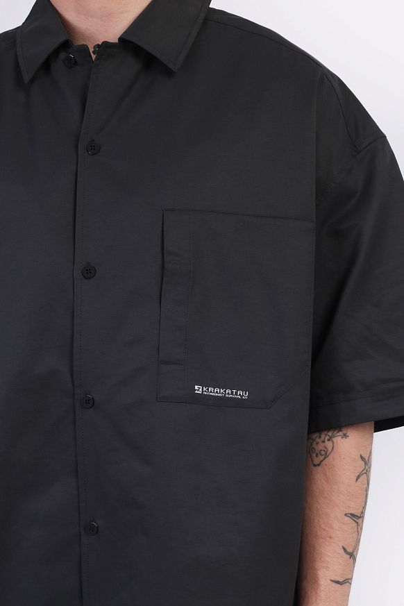 Мужская рубашка KRAKATAU ZITMO Shirt (Nm72-2) - фото 5 картинки