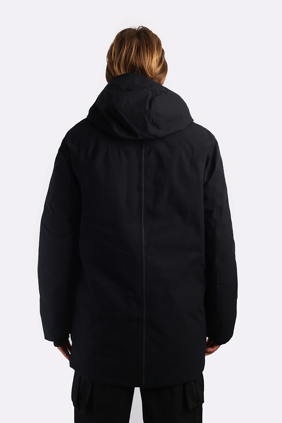 Мужская куртка KRAKATAU Dsup Technical Parka (Qm436-1-черный) - фото 4 картинки