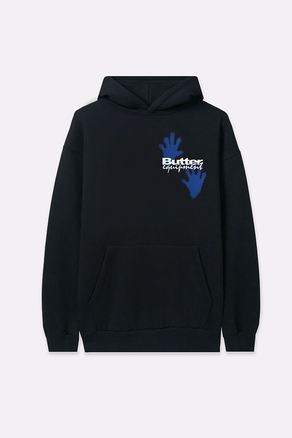 Толстовка Butter Goods Amphibian Pullover Hood (Amphibian pullover-black)