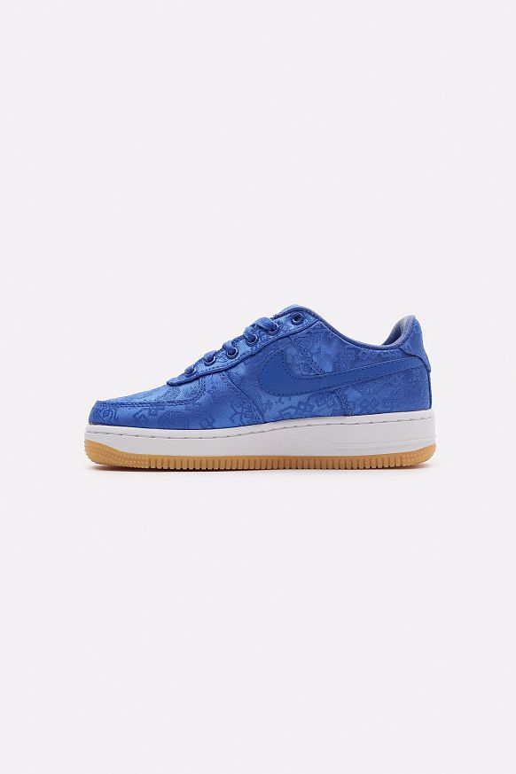 Кроссовки Nike x CLOT Air Force 1 PRM (CJ5290-400) - фото 2 картинки