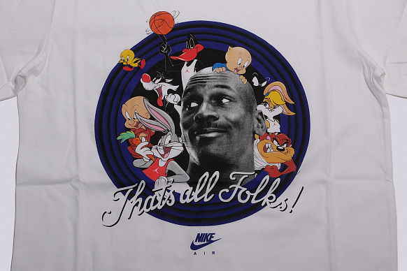 Мужская футболка Jordan 11 That's All Folks Tee (824358-100) - фото 2 картинки