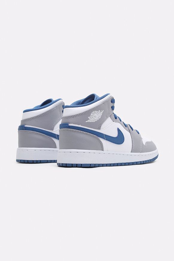 Женские кроссовки Jordan 1 Mid SE (GS) (DQ8423-014*) - фото 5 картинки