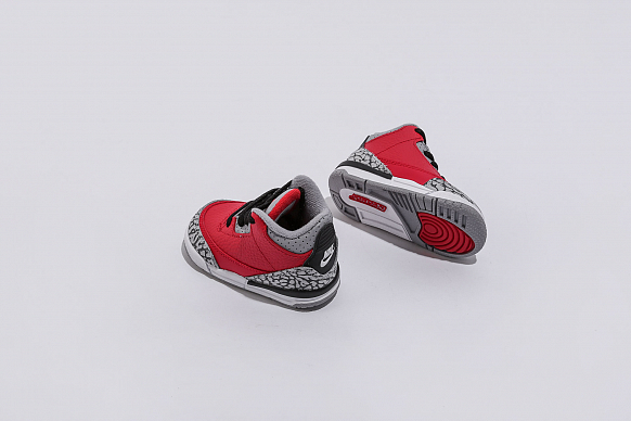 Детские кроссовки Jordan 3 Retro SE (TD) (CQ0489-600) - фото 5 картинки