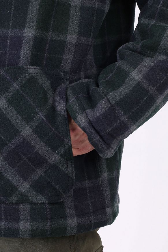 Мужская куртка Carhartt WIP Blaine Jacket (I029478-bl check grove) - фото 6 картинки