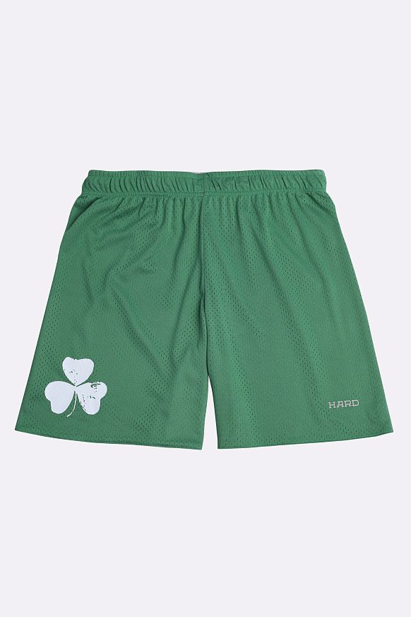 Мужские шорты Hard NBA Team Reversible Shorts (NBAteam33-green-grey)