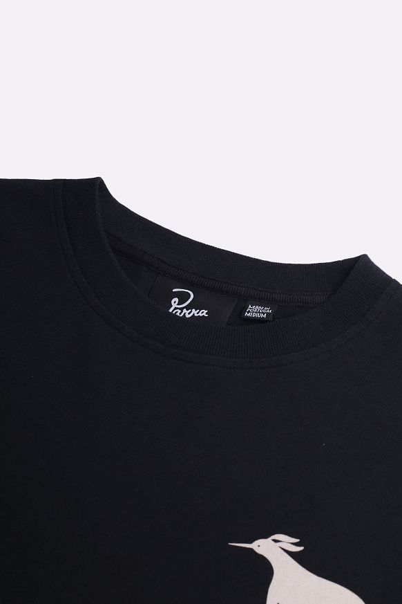 Мужской лонгслив By Parra Dog Training (54111-BLACK) - фото 3 картинки