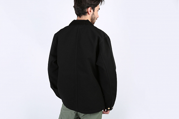 Мужская куртка Carhartt WIP Michigan Coat (I026480-black) - фото 5 картинки