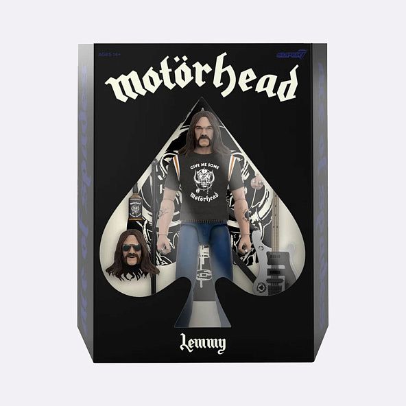 Фигурка Super7 Motorhead ULTIMATES! Wave 02  Lemmy (1981 Tour)