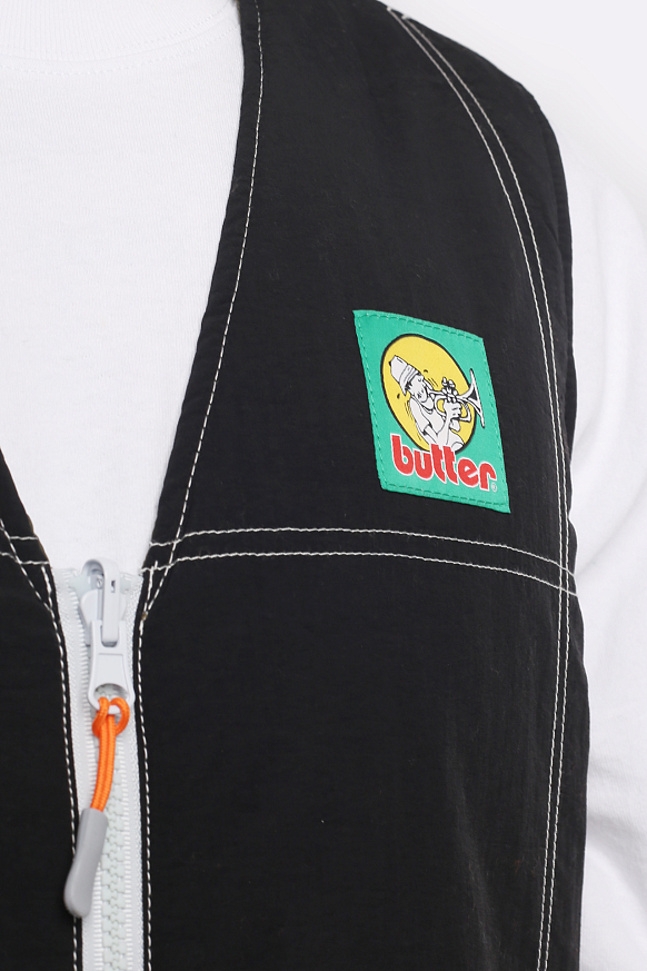 Мужской жилет Butter Goods Reversible Vest (Reversible vest-blk/army) - фото 3 картинки