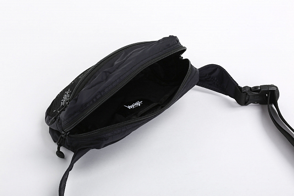 Сумка Stussy Light Weight Waist Bag (134210-black) - фото 3 картинки
