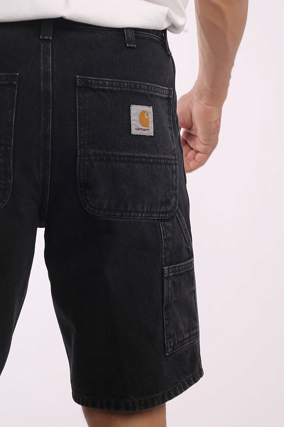 Мужские шорты Carhartt WIP Single Knee Short (I032026-black) - фото 5 картинки