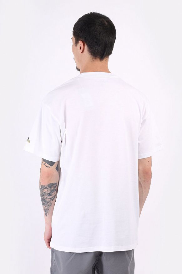 Мужская футболка Carhartt WIP S/S Exped T-Shirt (I029627-white) - фото 4 картинки