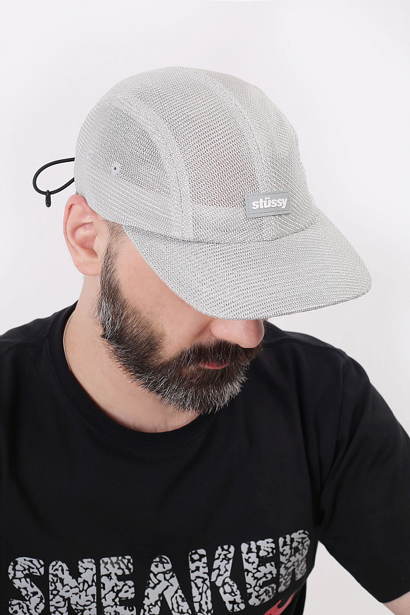 Кепка Stussy 4 Panel Runner Camp Cap (1321032-grey)