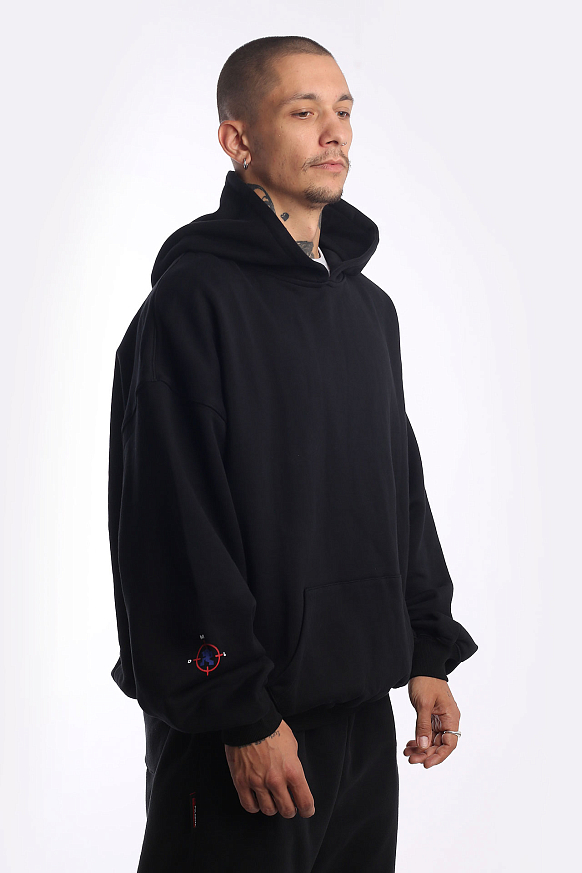 Мужская толстовка DeMarcoLab Enlightment Hoodie x Domestik (DM22EX04-DM02-blk) - фото 5 картинки