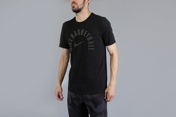 Мужская футболка Nike Dry Core Practice Basketball T-Shirt (857923-010)