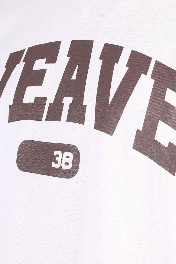 Мужская футболка FrizmWORKS Weawe 38 Logo Tee (SSTS055-white) - фото 2 картинки