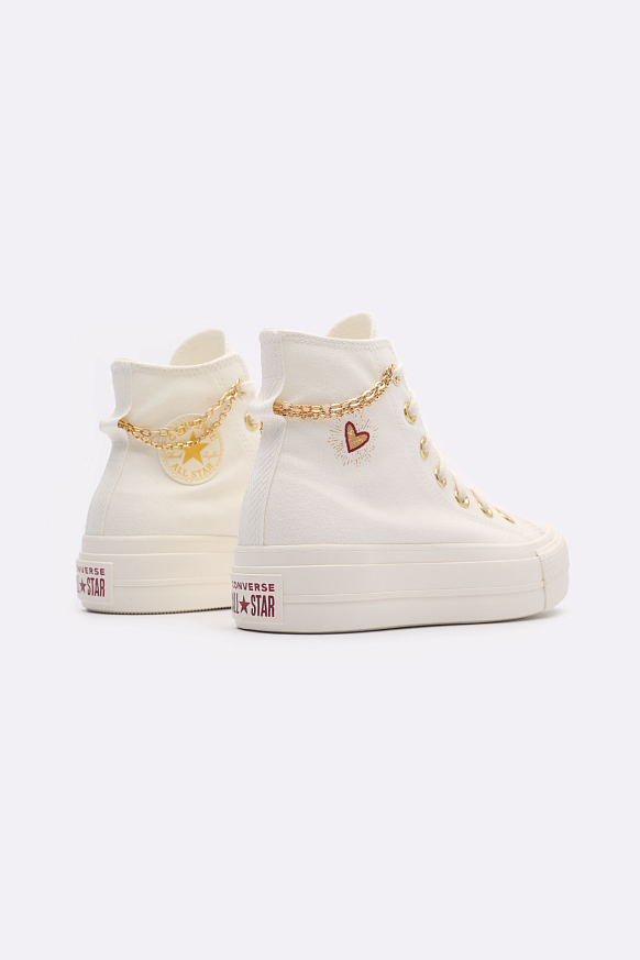 Женские кеды Converse CTAS Lift HI (A04453) - фото 5 картинки