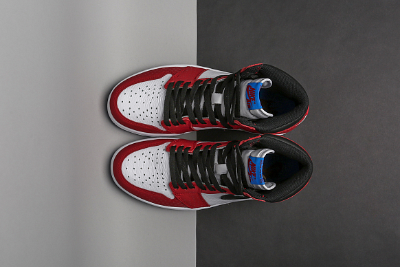 Мужские кроссовки Jordan 1 Retro (555088-602) - фото 5 картинки