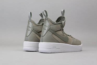 Air force 1 ultraforce mid gray best sale