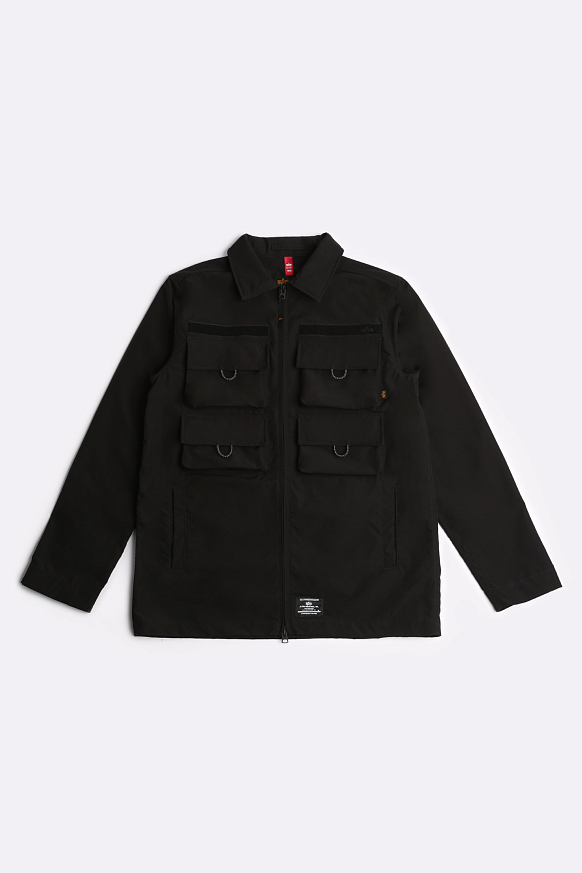 Мужская куртка Alpha Industries Nylon Cargo Shirt Jacket (MJN53000C1-black)