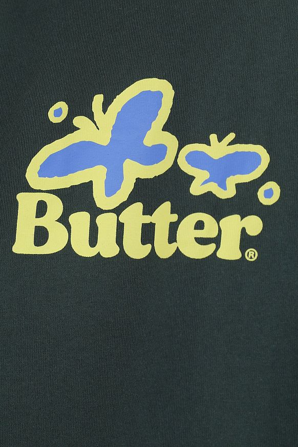 Мужская футболка Butter Goods Wander Tee (Wander Tee-forest green) - фото 3 картинки