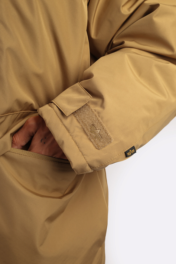 Мужская куртка Alpha Industries Raglan Parka (MJR53500C1-brown) - фото 7 картинки